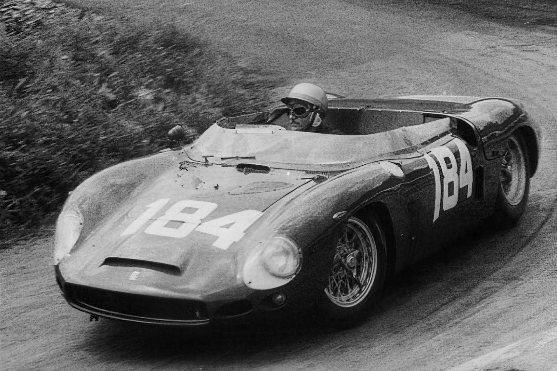 SN. 0790 - Edoardo Lualdi Gabardi alla Targa Florio del 1963