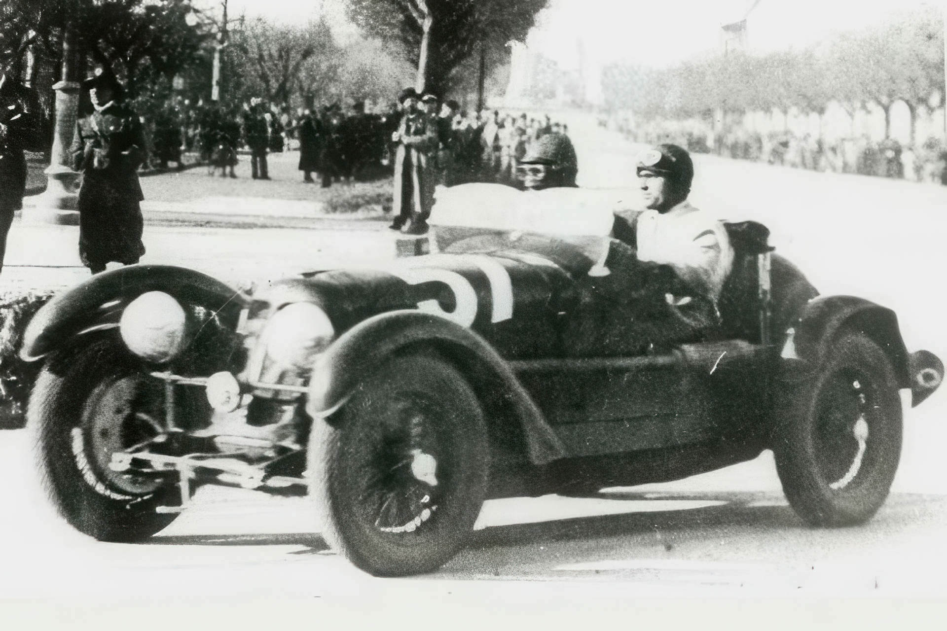 Tenni e Bertocchi alla Mille Miglia 1936 (4CS 1500 CN.1529)