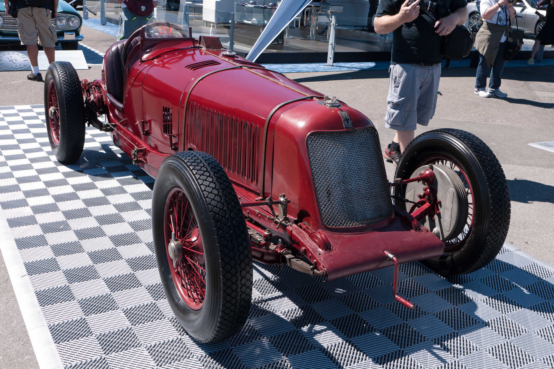 Telaio 33/2515 (nata come Tipo 26B) - Laguna Seca Historics 2014