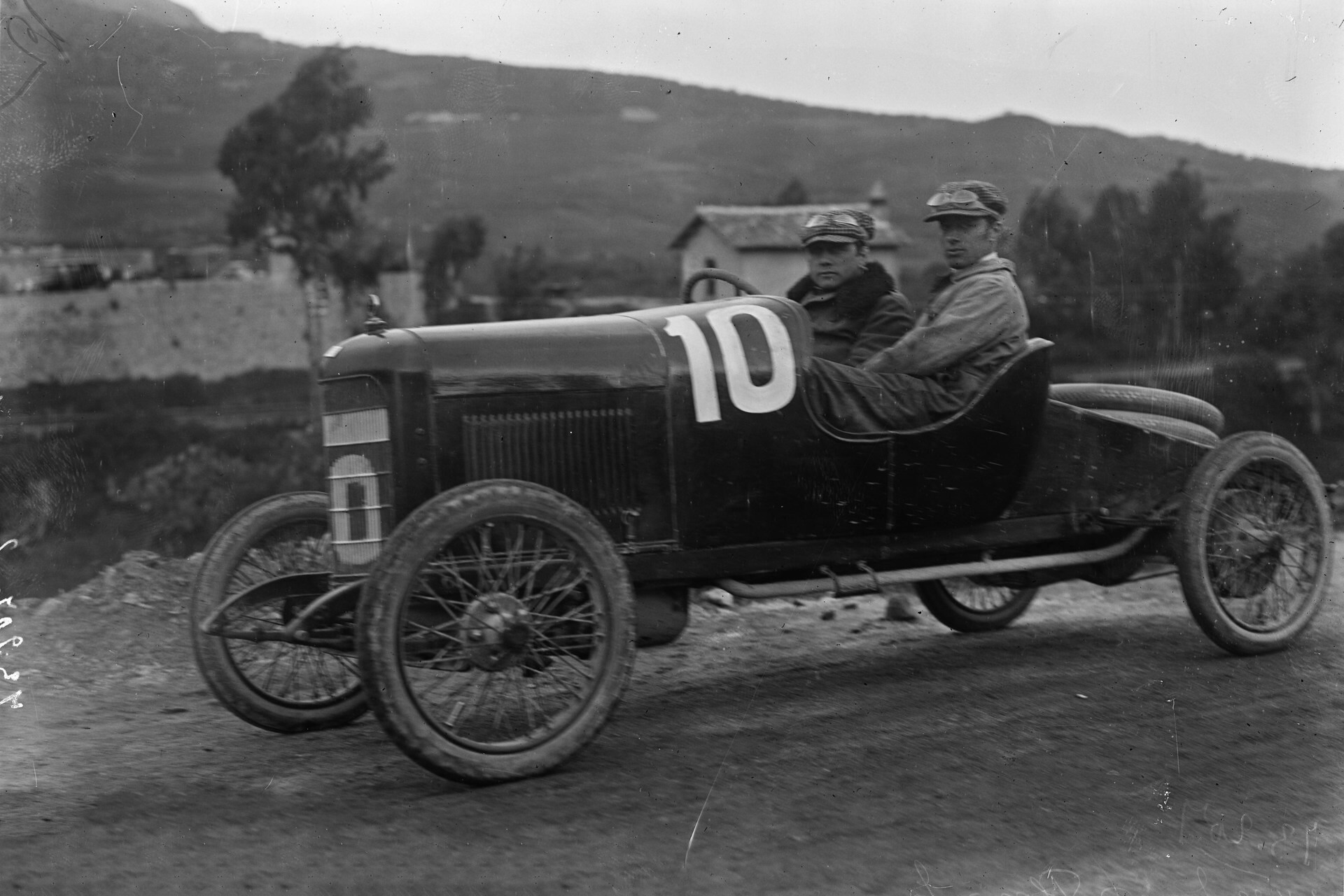 Tuccimei alla Targa Florio del 1922