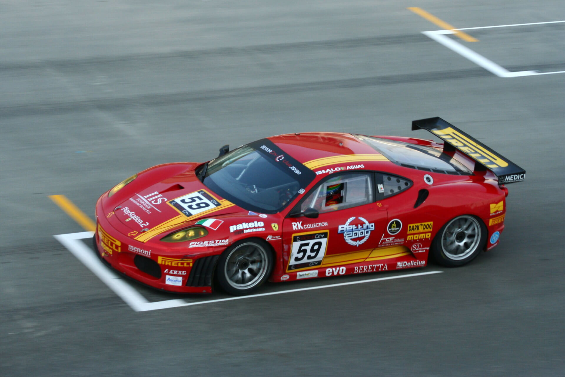 2006 Dubai Autodrome 🇦🇪 - Salo / Águas (AF Corse)