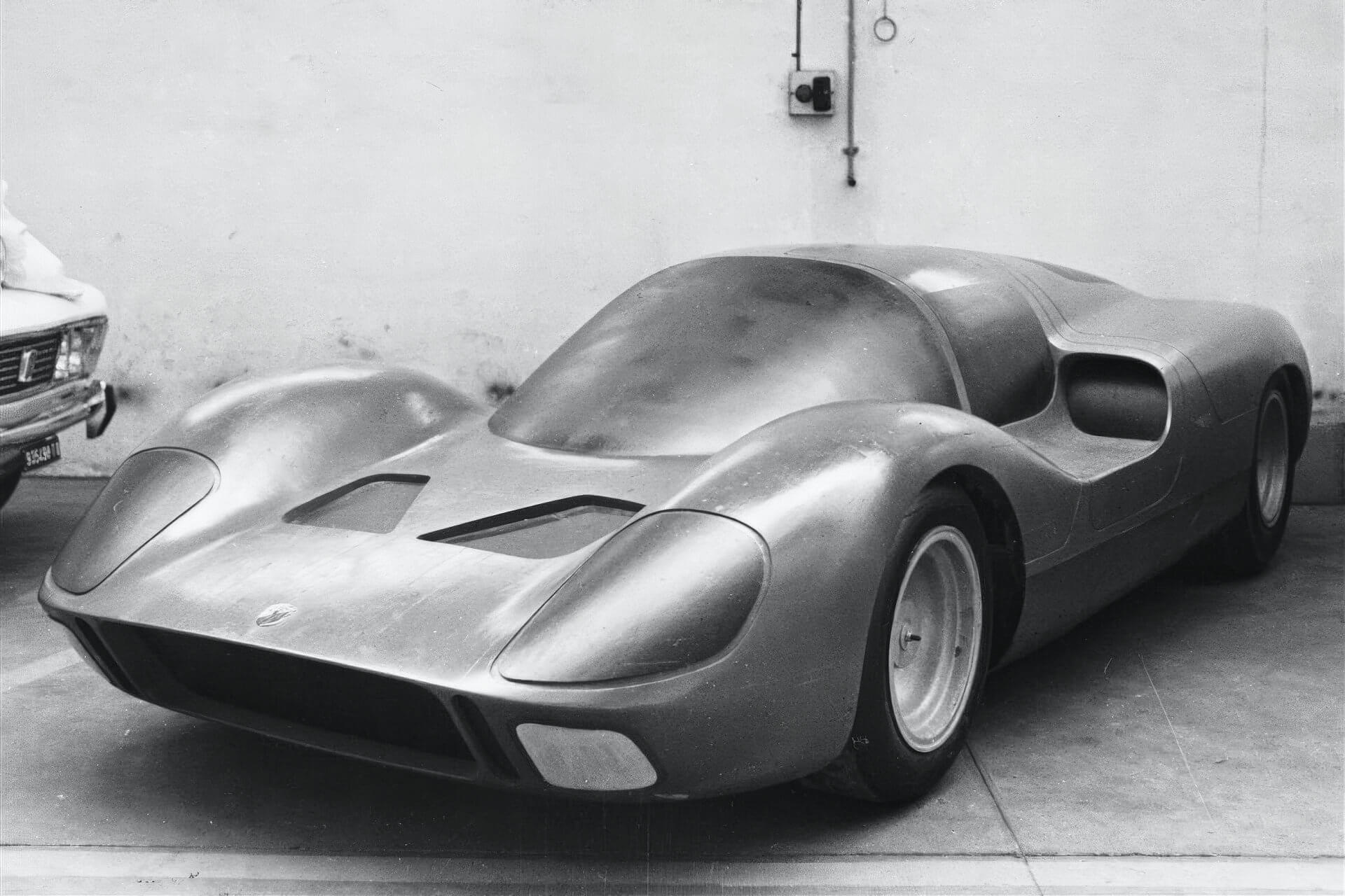Maquette in legno prodotta nel 1967